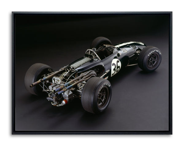 Eagle-Weslake V12, 1967, Rear View by Rick Graves