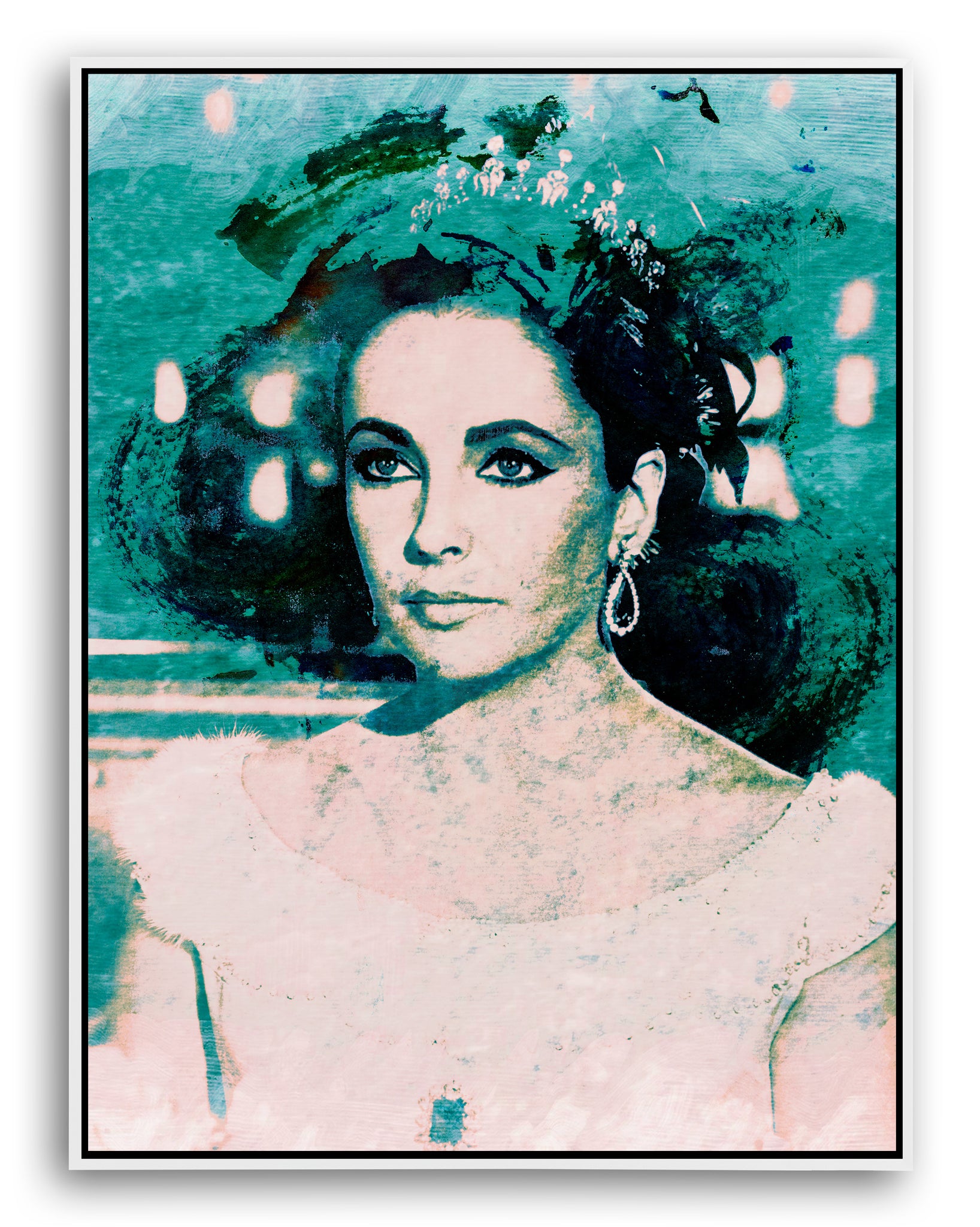 Elizabeth Taylor, 'The Queen' by Harry Taylor, Limited Edition Print