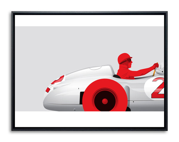 Fangio, by Ricardo Santos, Limited Edition Print