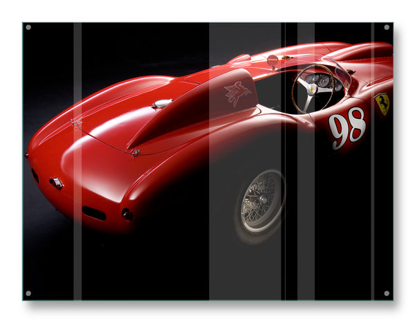 Ferrari 410 Sport Scaglietti Rear View by Boyd Jaynes