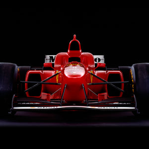 Ferrari F310, 1996, Front View by Rick Graves