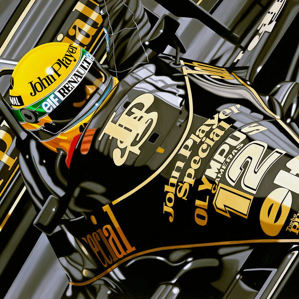 Ayrton Senna, First of Many, by Colin Carter
