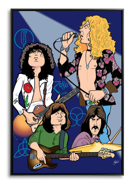 Led Zeppelin by Anthony Parisi, Limited Edition Print