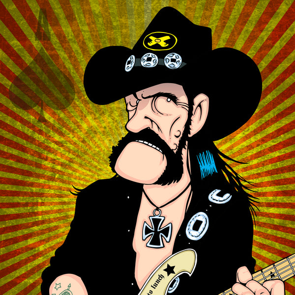 Lemmy by Anthony Parisi, Limited Edition Print