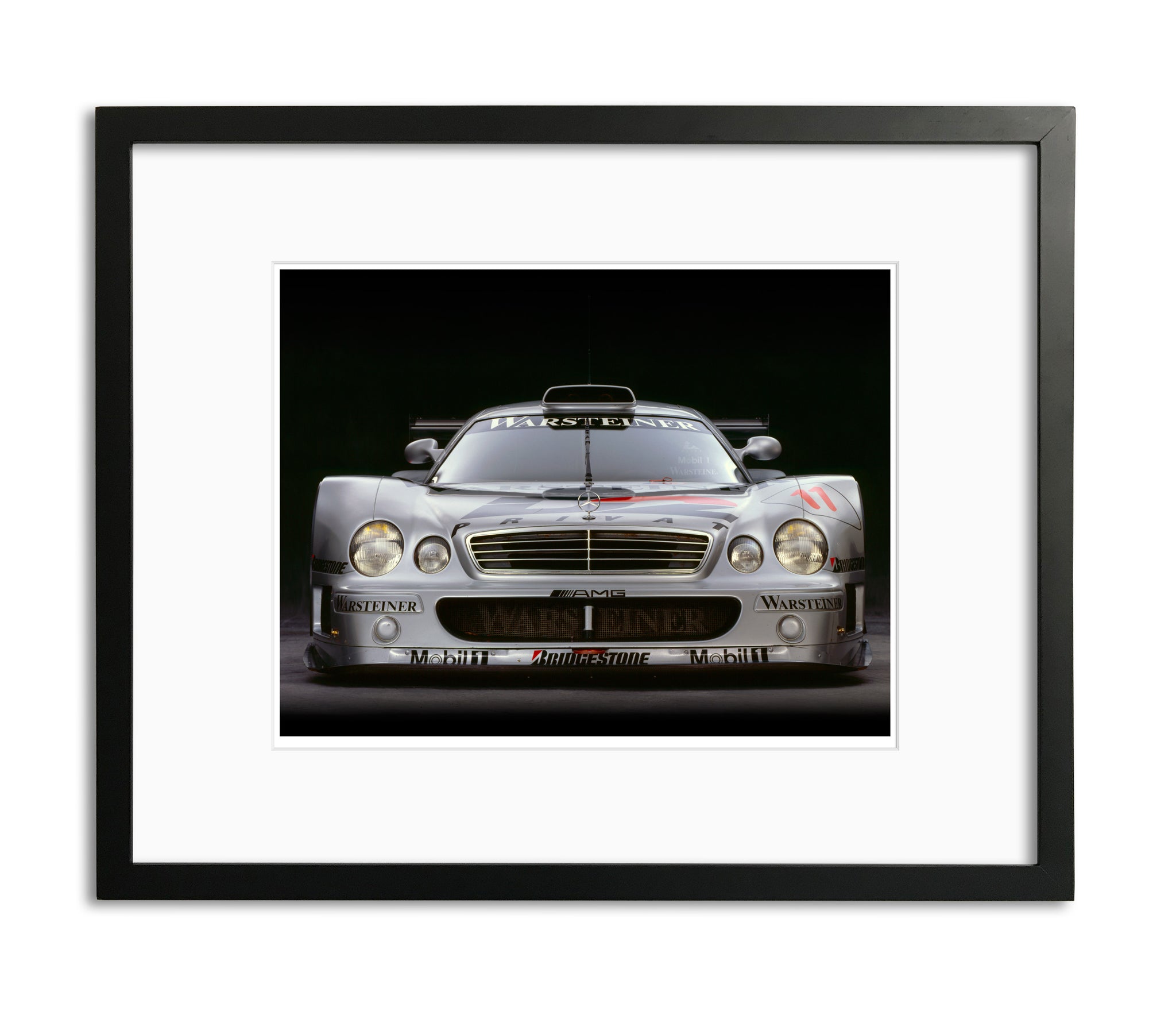 Mercedes CLK GTR, 1998, Front View by Rick Graves – Fine Art Scene