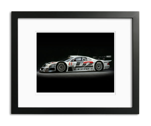 Mercedes CLK GTR, 1998, Side View by Rick Graves