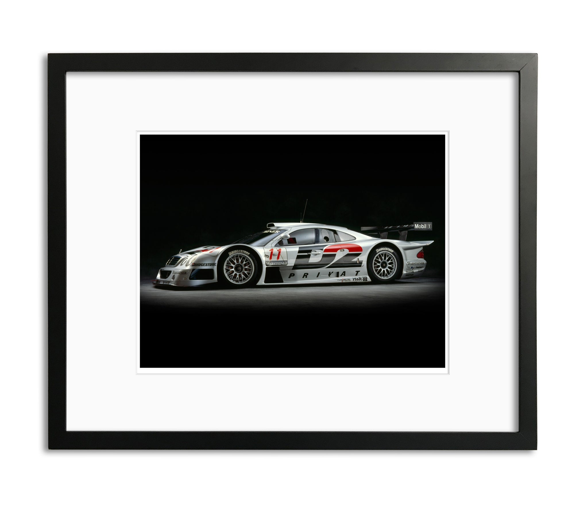 Mercedes CLK GTR, 1998, Side View by Rick Graves – Fine Art Scene
