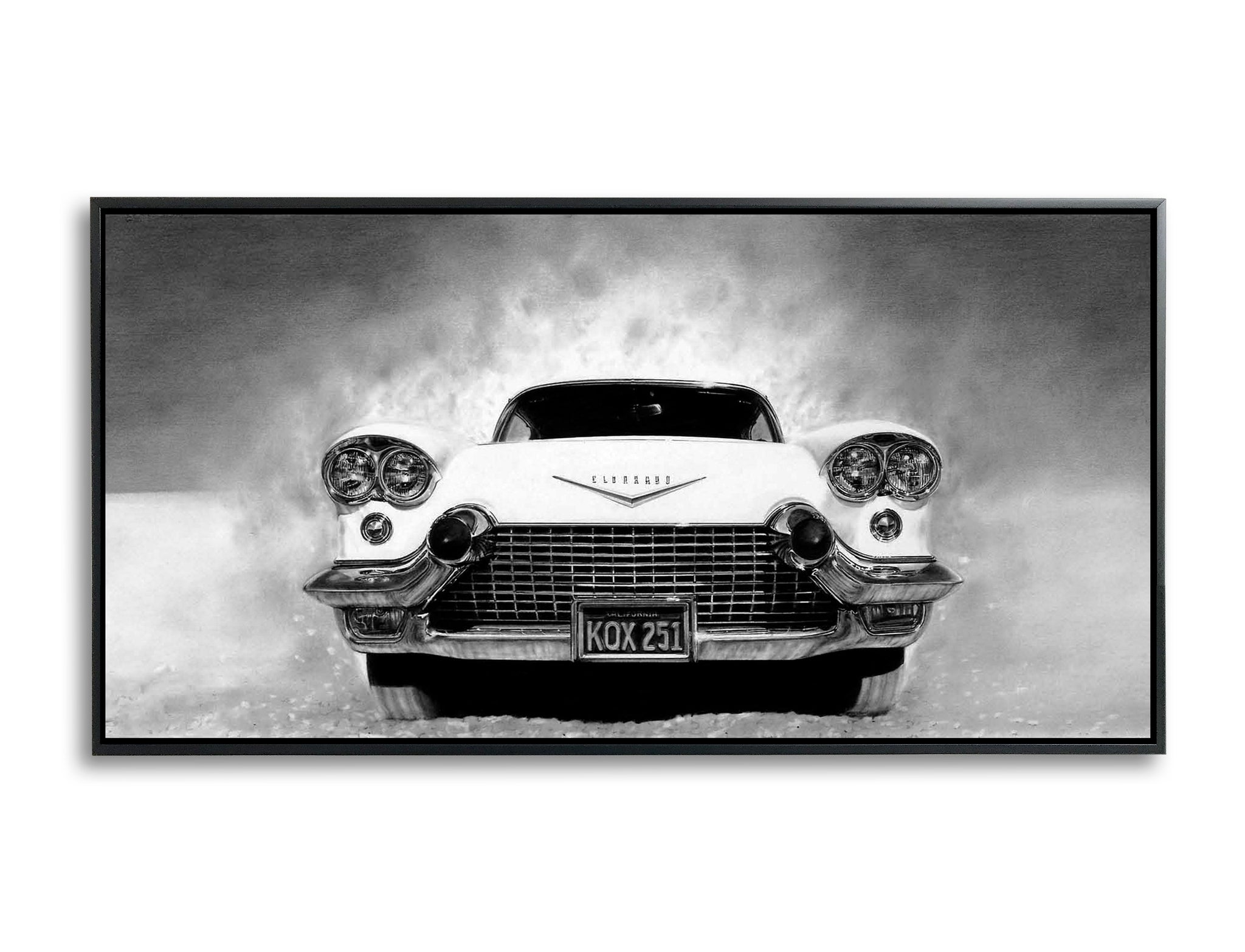 Point the car by Bruce Burr, Limited Edition Print