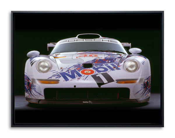 Porsche 911 GT1, 1997, Front View by Rick Graves