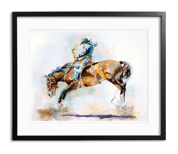 Romance of Rodeo by Kathy Harder, Limited Edition Print