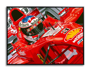 Michael Schumacher, Seeing Red by Colin Carter
