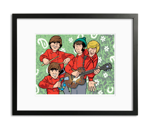 The Monkees by Anthony Parisi, Limited Edition Print