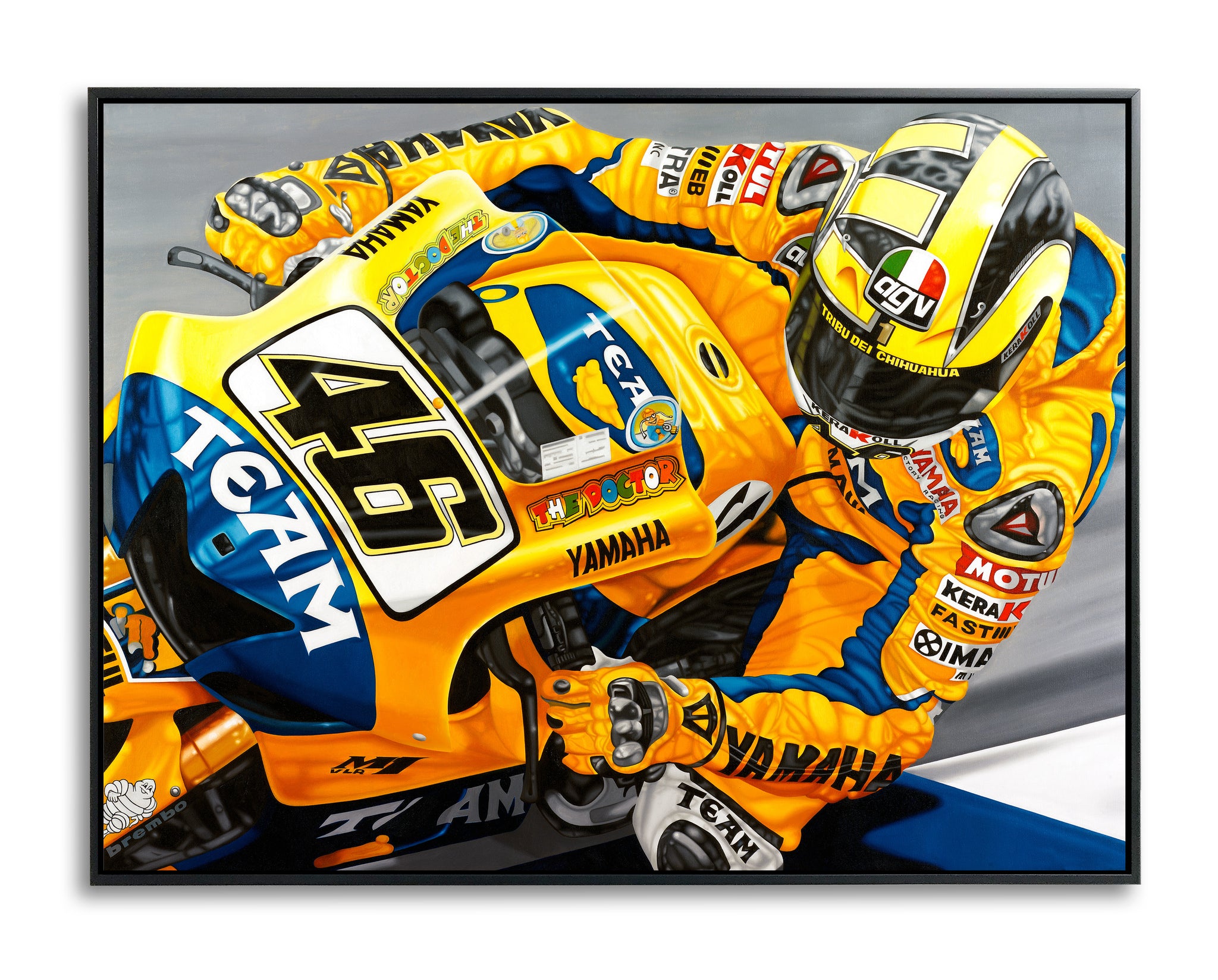 Valentino Rossi, The Peoples Champion by Colin Carter