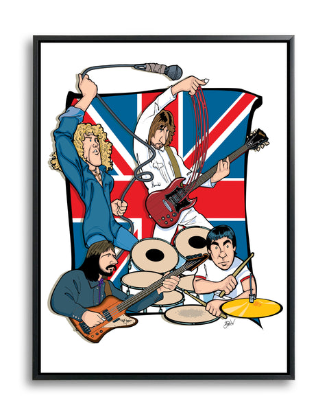 The Who by Anthony Parisi, Limited Edition Print