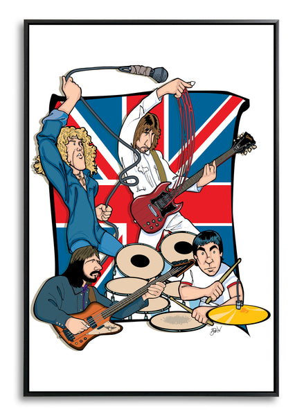 The Who by Anthony Parisi, Limited Edition Print