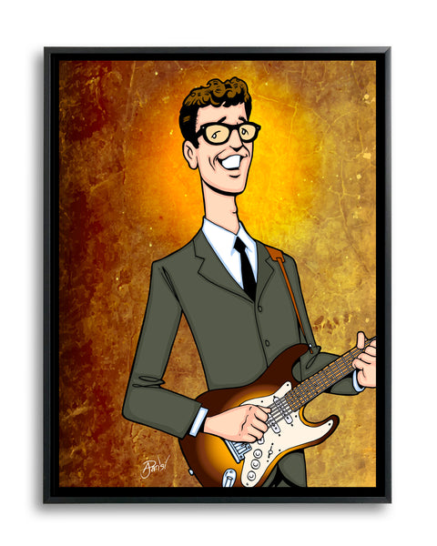 Buddy Holly by Anthony Parisi, Limited Edition Print