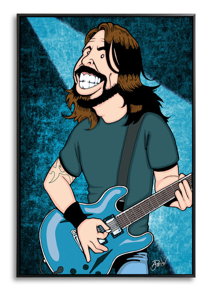 Dave Grohl by Anthony Parisi, Limited Edition Print