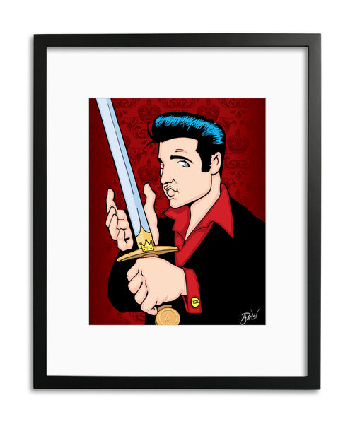 Elvis The King by Anthony Parisi, Limited Edition Print