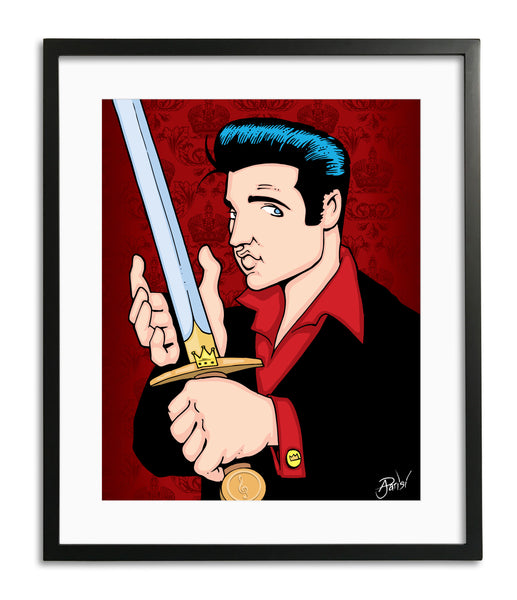 Elvis The King by Anthony Parisi, Limited Edition Print