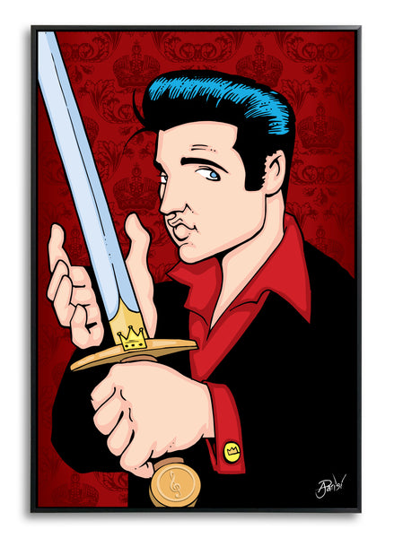 Elvis The King by Anthony Parisi, Limited Edition Print