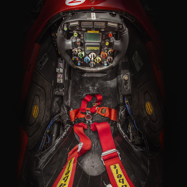 'Schumacher's Office' The Ferrari F2001 Cockpit, by Pawel Litwinski