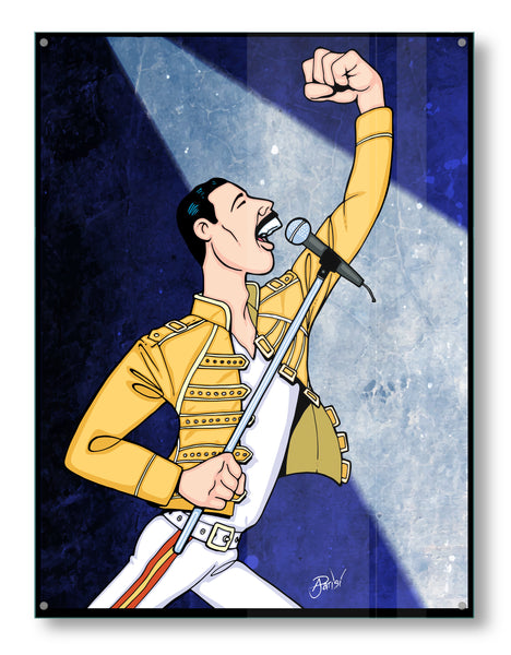Freddie Mercury by Anthony Parisi, Limited Edition Print