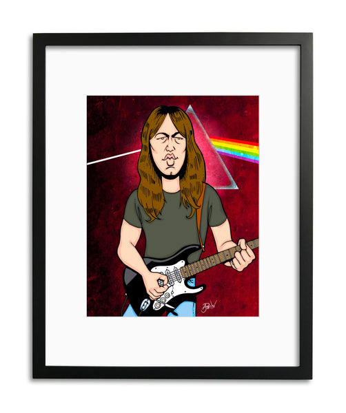 David Gilmour by Anthony Parisi, Limited Edition Print