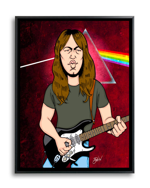David Gilmour by Anthony Parisi, Limited Edition Print