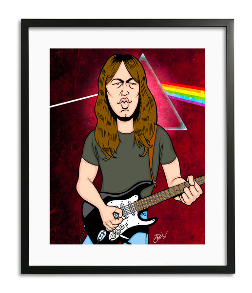 David Gilmour by Anthony Parisi, Limited Edition Print