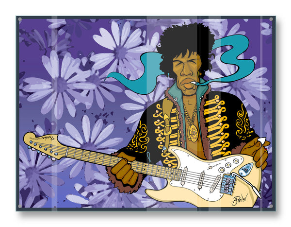 Jimi Hendrix by Anthony Parisi, Limited Edition Print