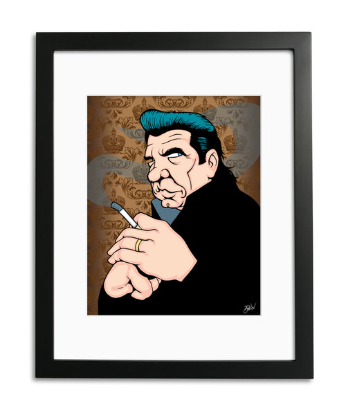 Johnny Cash by Anthony Parisi, Limited Edition Print