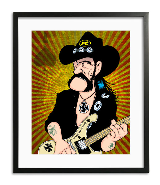 Lemmy by Anthony Parisi, Limited Edition Print
