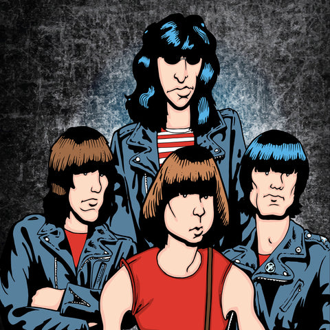 Ramones by Anthony Parisi, Limited Edition Print