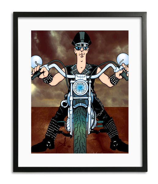 Rob Halford by Anthony Parisi, Limited Edition Print